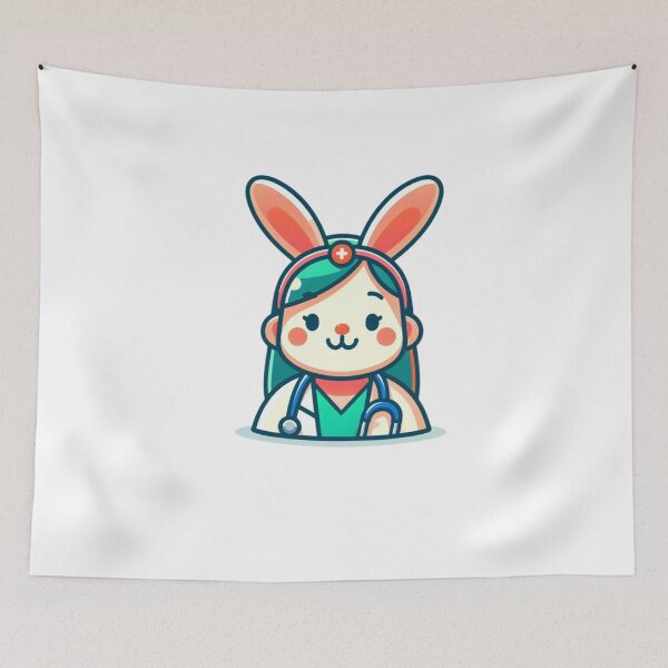 Item preview, Cute Little Doctor Bunny Clipart designed and sold by SnuggleSafari.