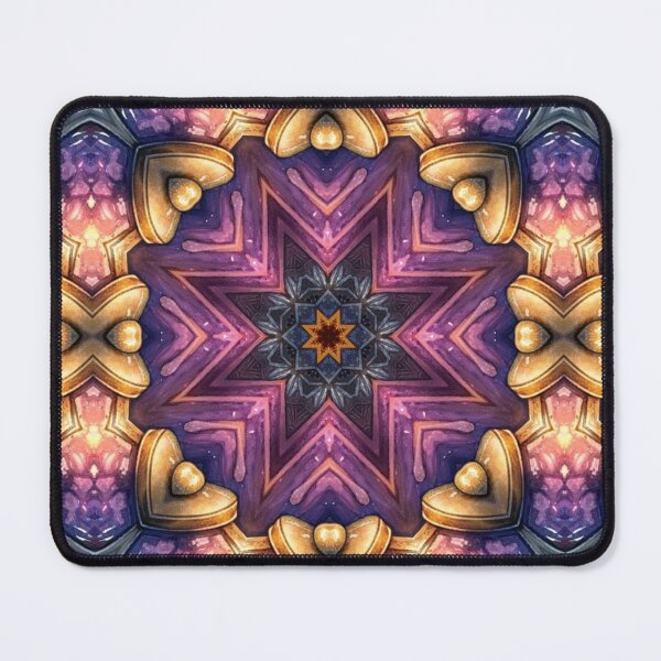 Item preview, Mesmerize with Bold Gold, Pink and Purple designed and sold by MischiefParlor.