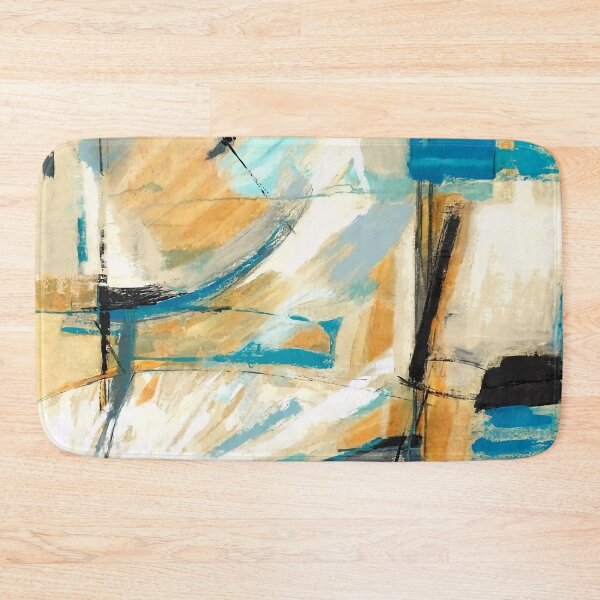 Item preview, Colorful abstraction, crayon rectangle painting designed and sold by clon-dot-net.