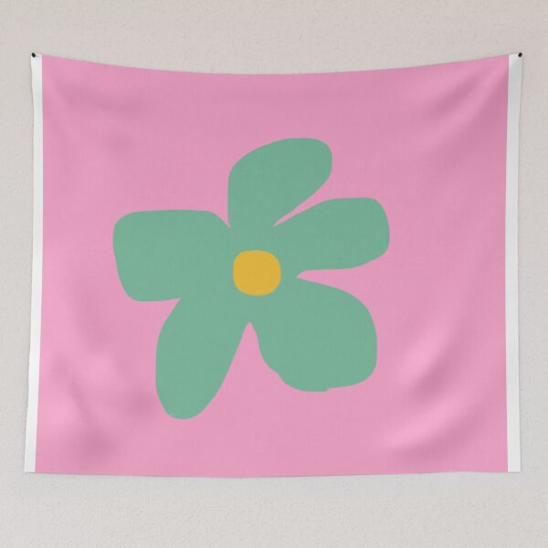 Item preview, groovy green flower designed and sold by Almendra21.