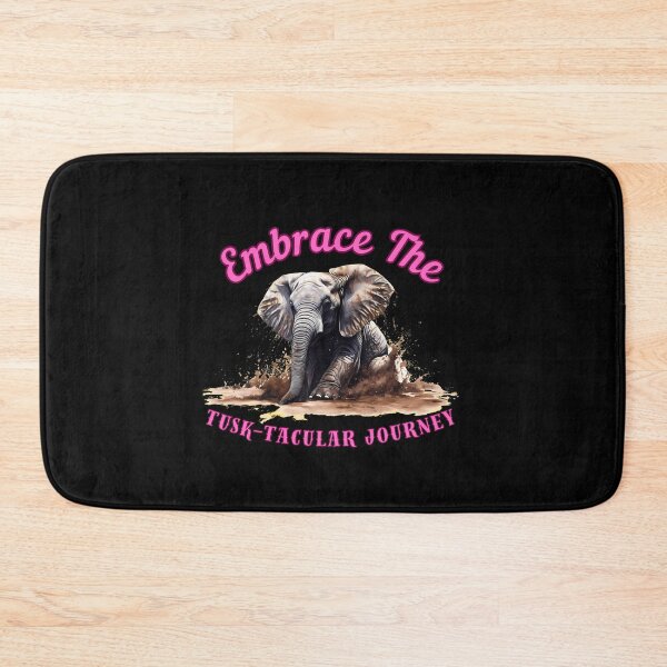 Item preview, Embrace The Tusk-Tacular Journey. elephant head designed and sold by ElephantVibes.