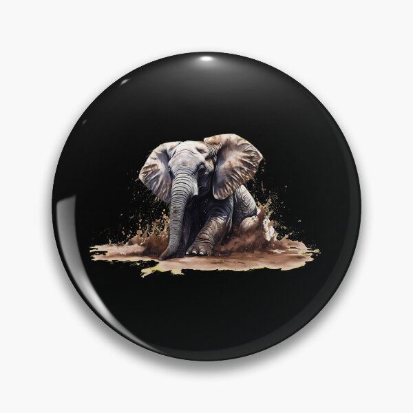 Item preview, Wild Elephant designed and sold by ElephantVibes.