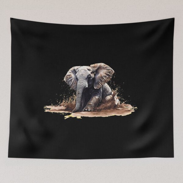 Item preview, Wild Elephant designed and sold by ElephantVibes.