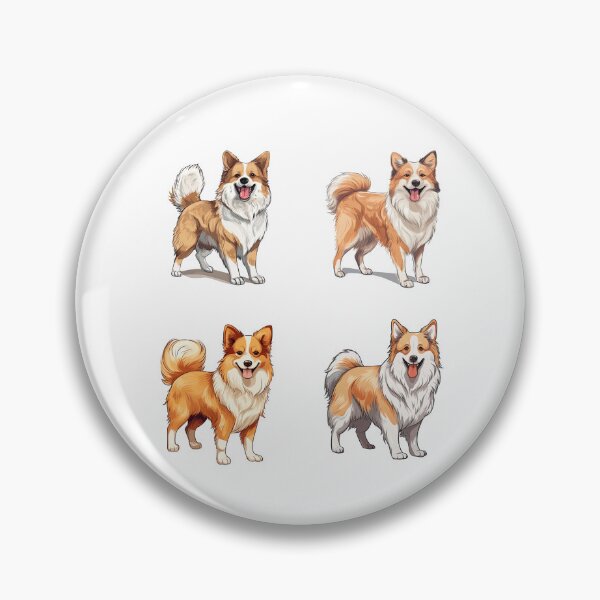Item preview, Cute Icelandic Sheepdogs designed and sold by TheAnimalZ00.