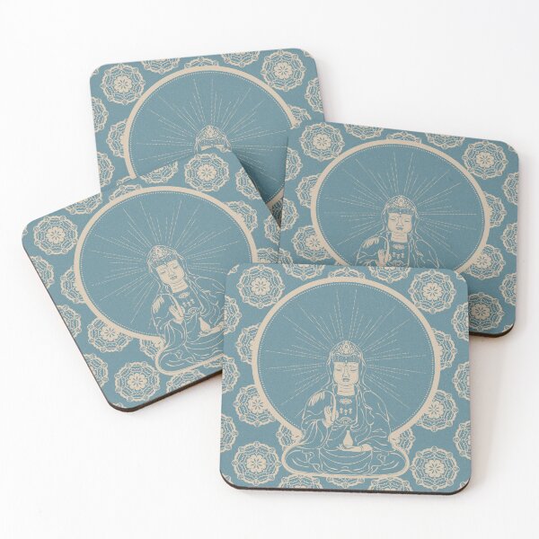 Item preview, Kuan Yin Sattva - Peacock + Dove designed and sold by Irene Estelle.