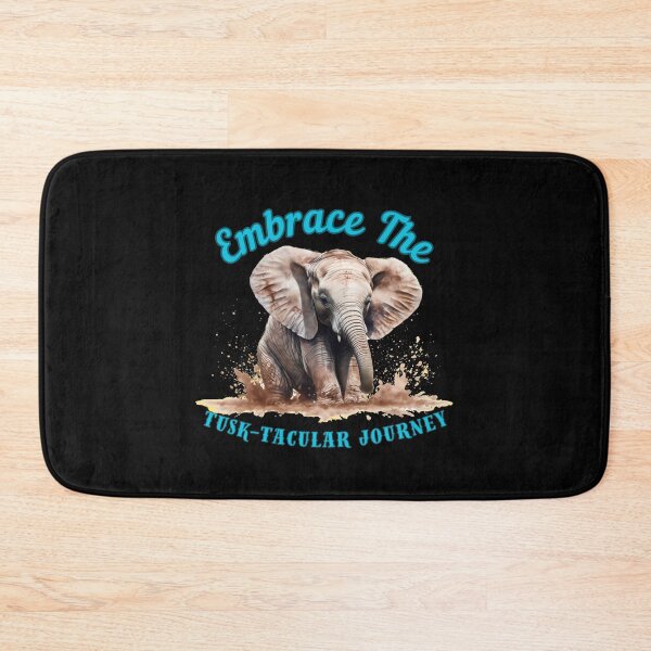Item preview, Embrace The Tusk-Tacular Journey. adorable elephant designed and sold by ElephantVibes.