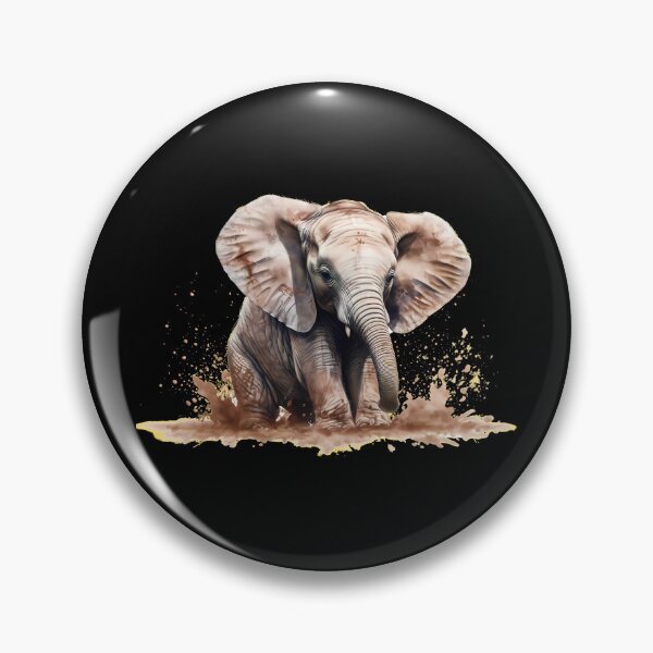 Item preview, Wild Elephant designed and sold by ElephantVibes.