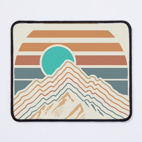 Item preview, Retro Vintage Mountain Sunset designed and sold by relaxedcreative.