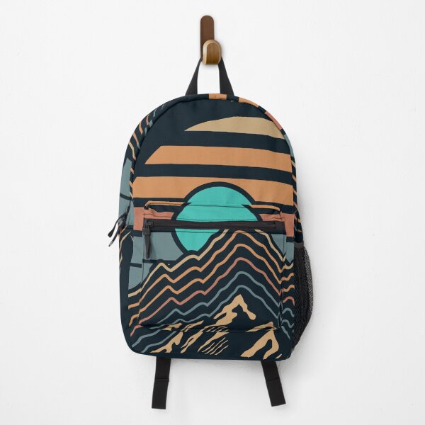 Item preview, Retro Vintage Mountain Sunset designed and sold by relaxedcreative.