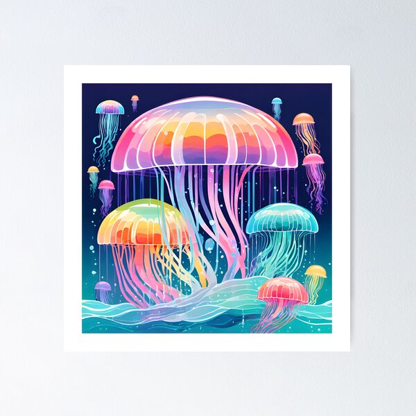 Spongebob Jellyfish Wall Art for Sale