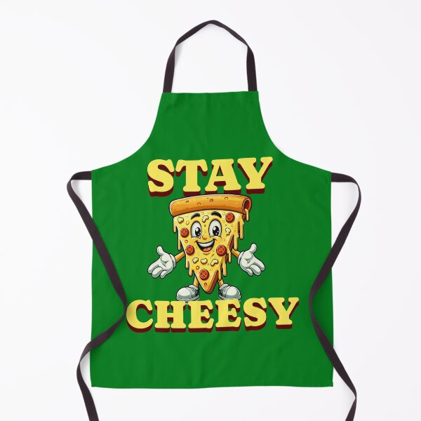 Item preview, Divertida rebanada de pizza Stay Cheesy designed and sold by TwistedRabbit12.