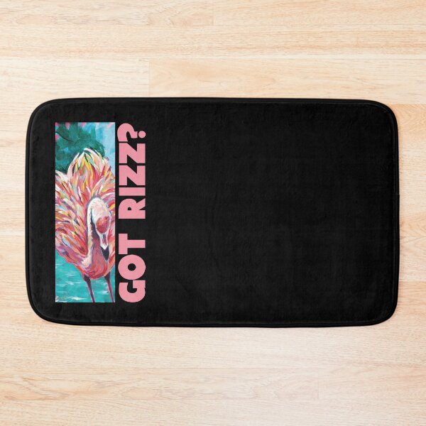 Item preview, Got Rizz? Extra Fancy Flamingo Showing Off and Standing Tall designed and sold by DesignChaser.