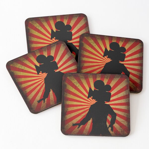 Item preview, Film Camera head, film director, DOP, geek stuff designed and sold by Glimmersmith.