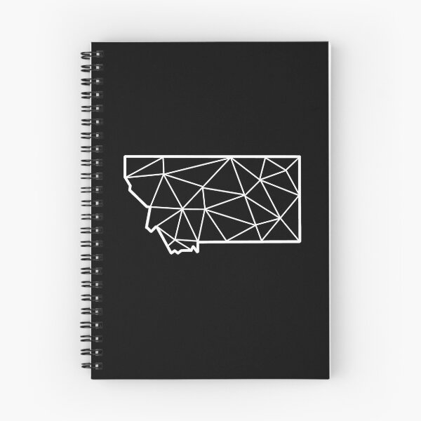 Item preview, Geometric Montana State Design - White Lines designed and sold by anne-dromeda.
