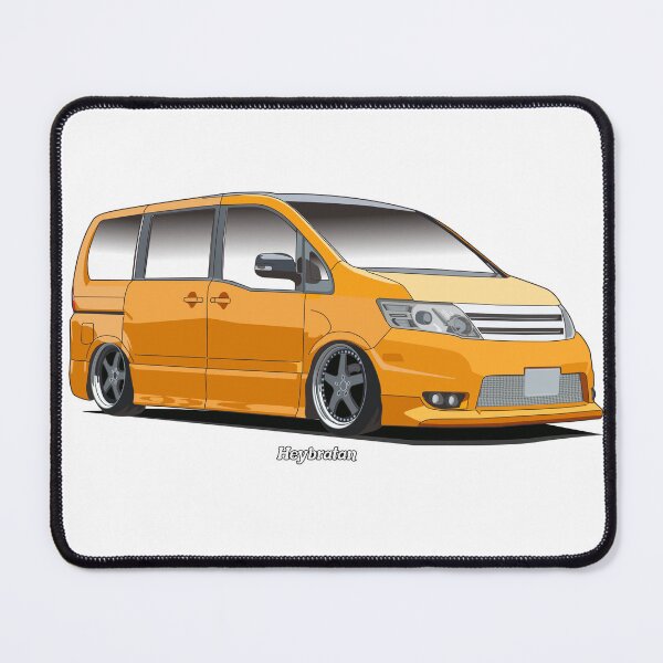 Item preview, Nissan Serena Vector Art designed and sold by Heybratan.
