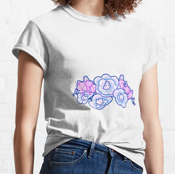 Vista previa del artículo con la obra «Conejitos de flores de fantasía», diseñado y vendido por veraphina.