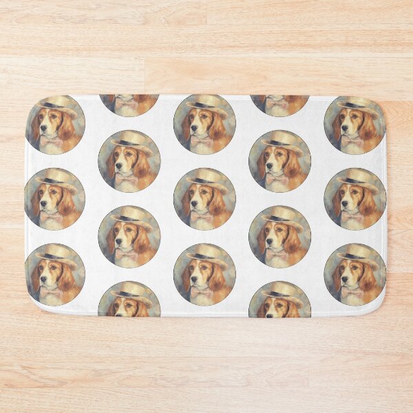 Artikelvorschau, Vintager eleganter Aquarell-Beagle-Hund entworfen und verkauft von TheAnimalZ00.