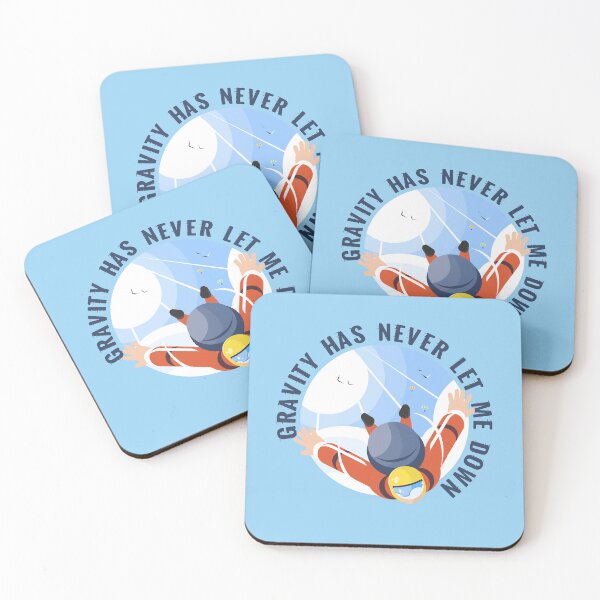 Item preview, Skydiving, skydiver parachute, parachuting (on light colors) designed and sold by messy-nessie.