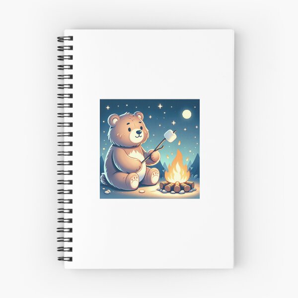 Item preview, Campfire Bear Roasting Marshmallows designed and sold by Mugs and Shirts.