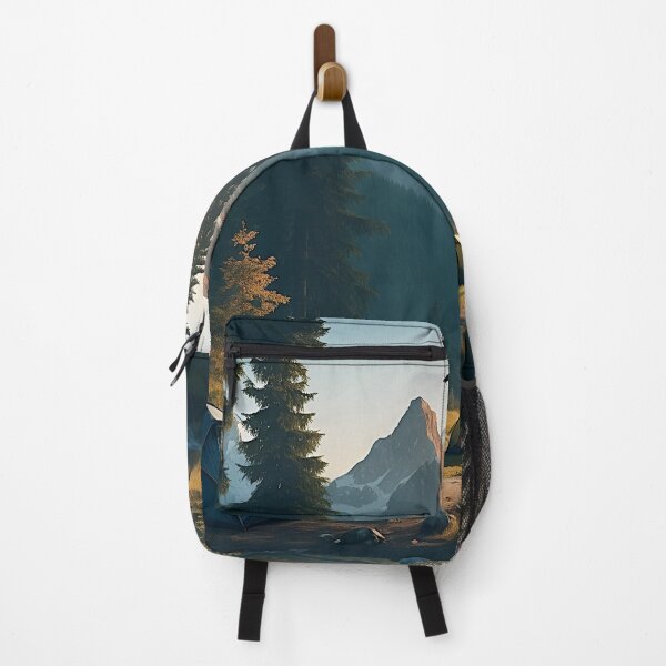 Item preview, Into the Emerald Embrace: A Vector Art Camping Adventure designed and sold by Best-Art-32.