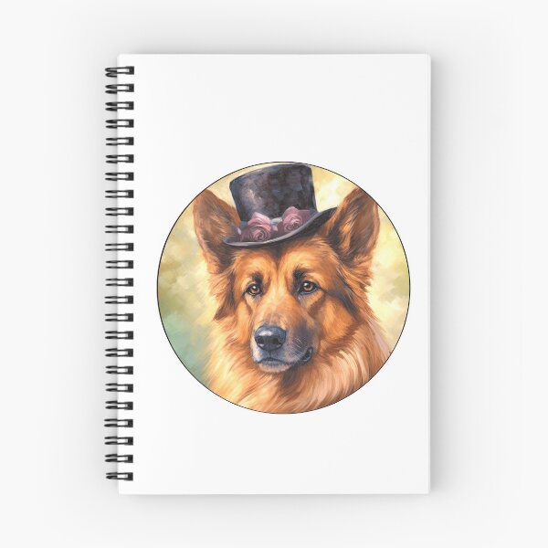 Item preview, Vintage Elegant Watercolor German Shepherd Dog designed and sold by TheAnimalZ00.