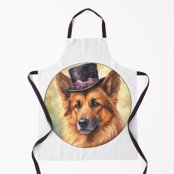 Item preview, Vintage Elegant Watercolor German Shepherd Dog designed and sold by TheAnimalZ00.
