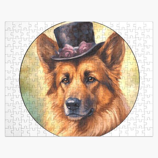 Classic German Shepherd Jigsaw Puzzle