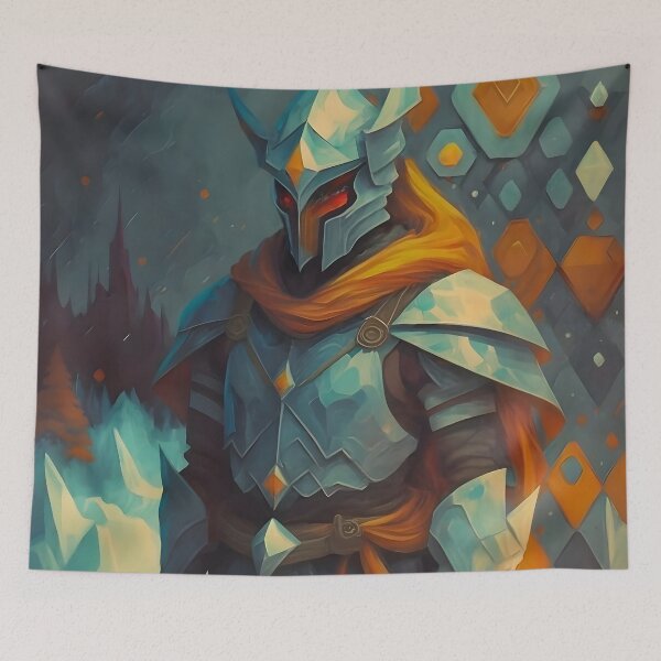 Item preview, Crystal Knight: Fractal Frost designed and sold by DragonRealms.