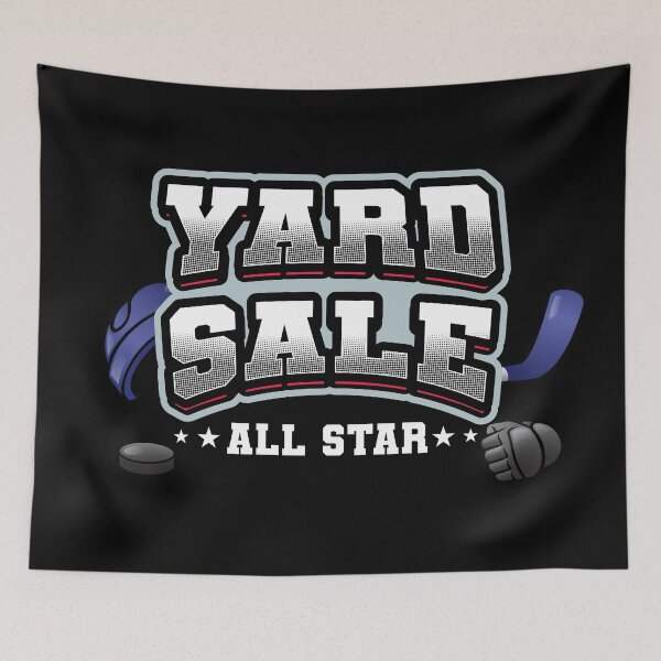 Item preview, Ice hockey yard sale all star (on dark colors) designed and sold by messy-nessie.