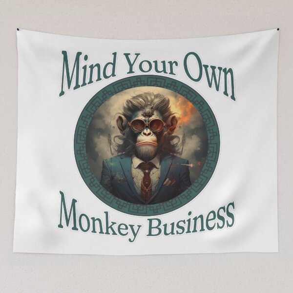 Item preview, Mind Your Own Business designed and sold by duke818.