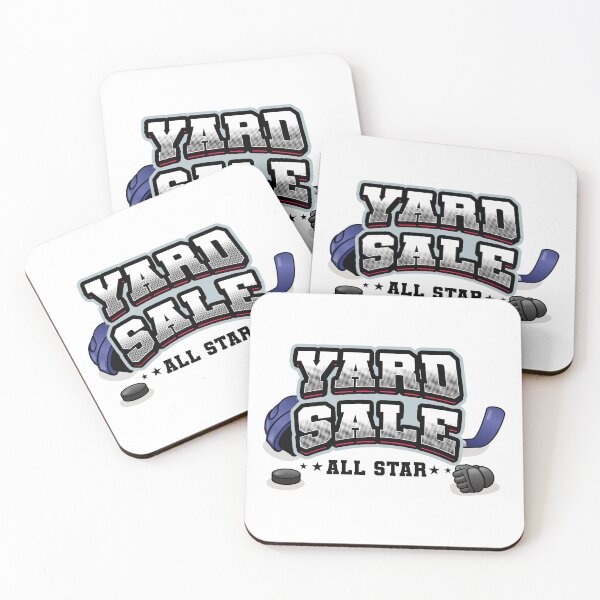 Item preview, Ice hockey yard sale all star (on light colors) designed and sold by messy-nessie.
