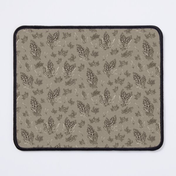 Item preview, Botanical herbal, frozen thuja, coffee brown beige designed and sold by naturaltones.