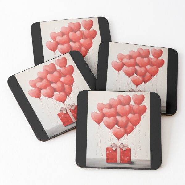 Item preview, Red Heart Balloons designed and sold by Michealfashion.