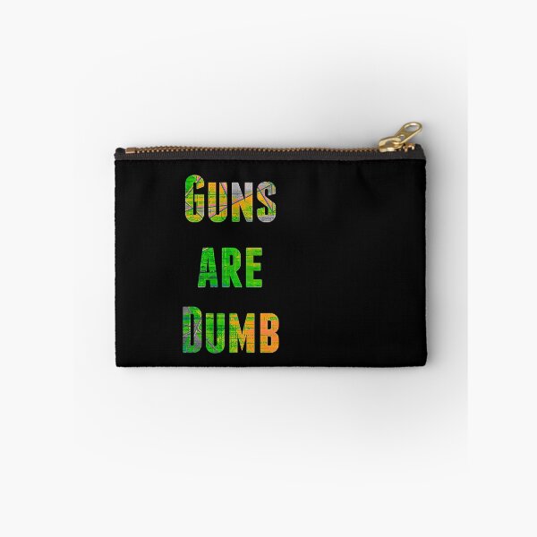 Item preview, GUNS ARE DUMB designed and sold by crazykona.