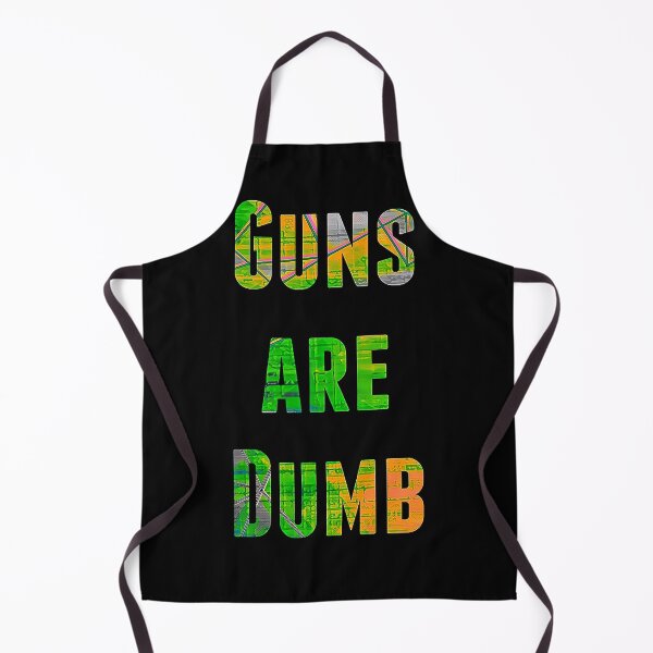 Item preview, GUNS ARE DUMB designed and sold by crazykona.