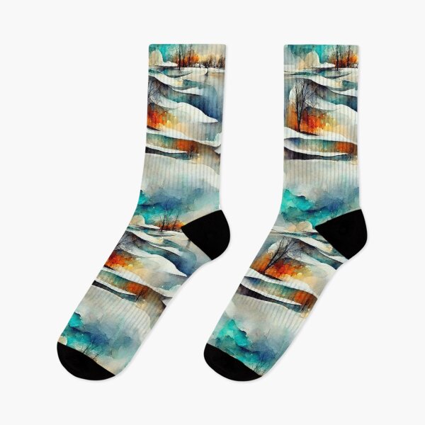 Item preview, Wineth - Abstract Winter Landscape (1/16) designed and sold by sabantha.