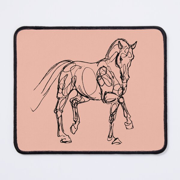 Item preview, Dressage Horse Sketch designed and sold by DappledMoon.
