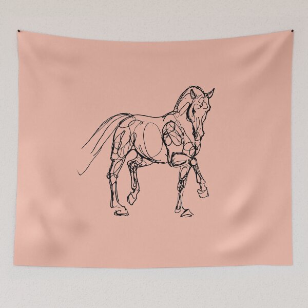 Item preview, Dressage Horse Sketch designed and sold by DappledMoon.