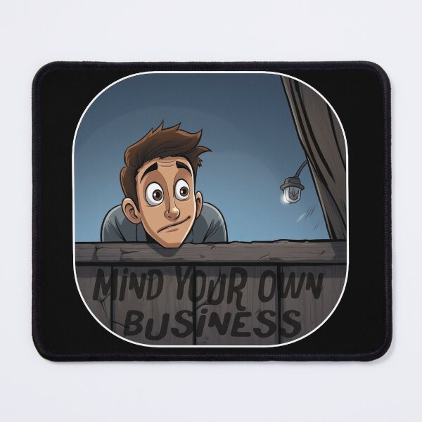 Item preview, Mind Your Own Business designed and sold by duke818.