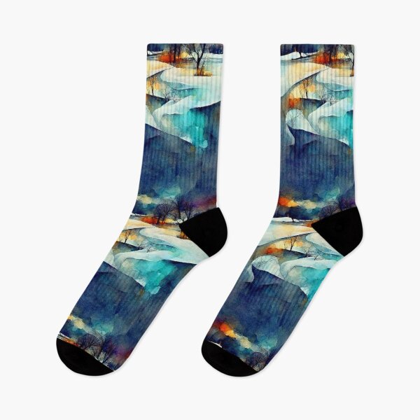 Item preview, Wineth - Abstract Winter Landscape (3/16) designed and sold by sabantha.