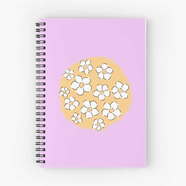 Item preview, Flores Daisy fondo rosa designed and sold by Almendra21.
