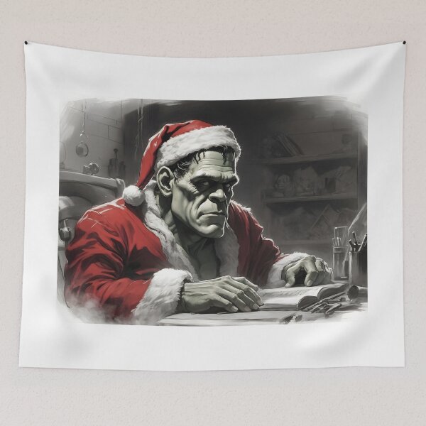Item preview, FrankenClaus designed and sold by Jeff Stoll.