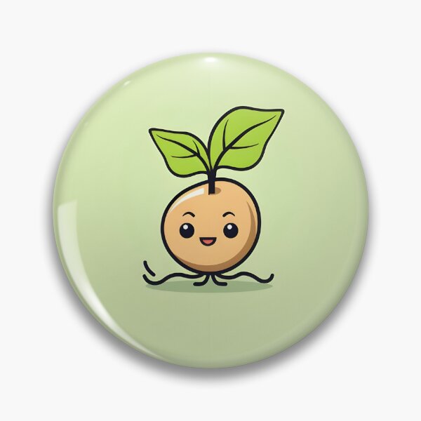 Item preview, Bean sprout Cute Cartoon Style designed and sold by MuteluArtwork.
