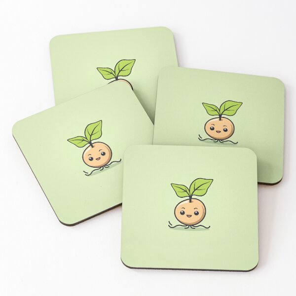 Item preview, Bean sprout Cute Cartoon Style designed and sold by MuteluArtwork.