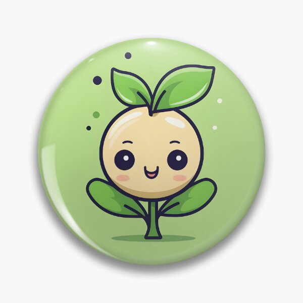 Item preview, Bean sprout Cute Cartoon Style designed and sold by MuteluArtwork.