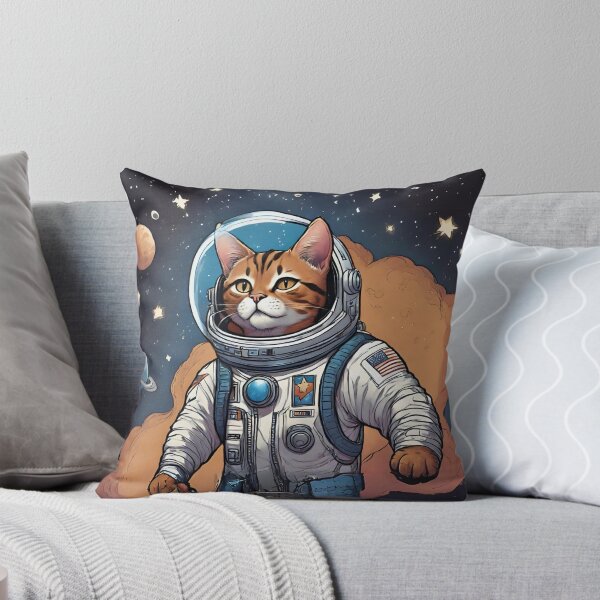Item preview, Interstellar Cat Explorer designed and sold by PATTERN-ARTSHOP.