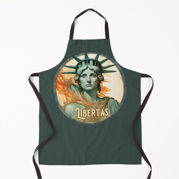 Item preview, Libertas | Statue of Liberty with Cloak of Fire | Circle designed and sold by NouveauAge.