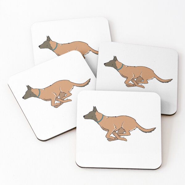 Item preview, Running Malinois designed and sold by smoothfoxill.