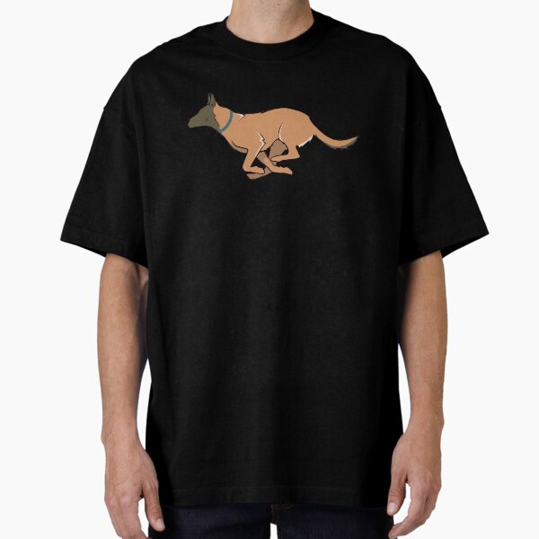 Running Malinois Oversized T-Shirt