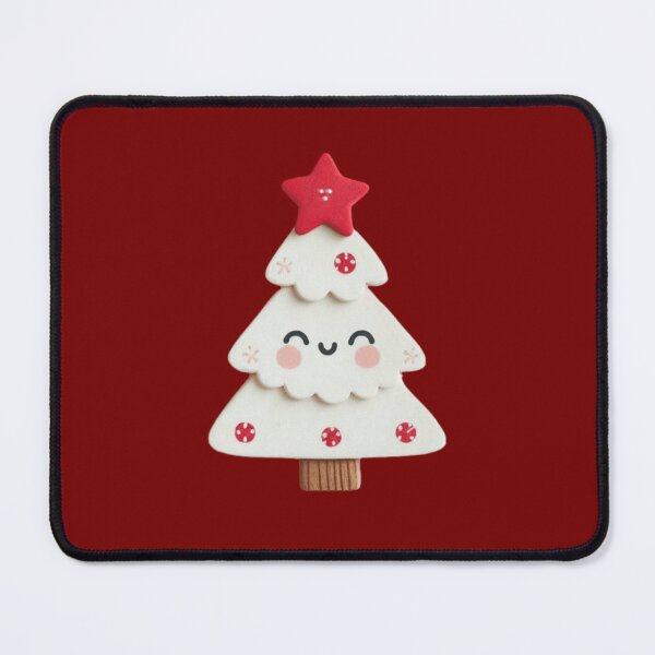 Item preview, Cute Christmas Tree with a Red Star on Top designed and sold by erkabees.